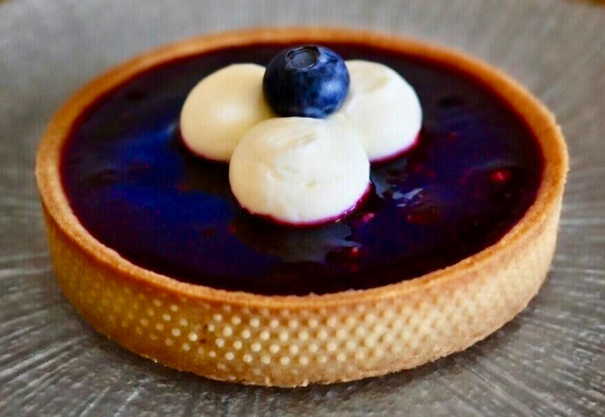 Blueberry Lavender Tart