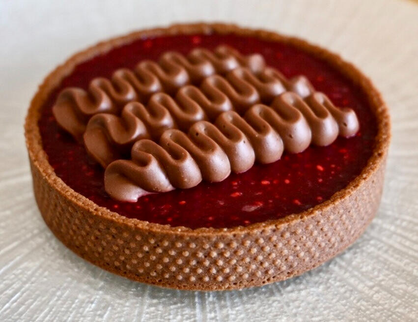 Chocolate Framboise Tart