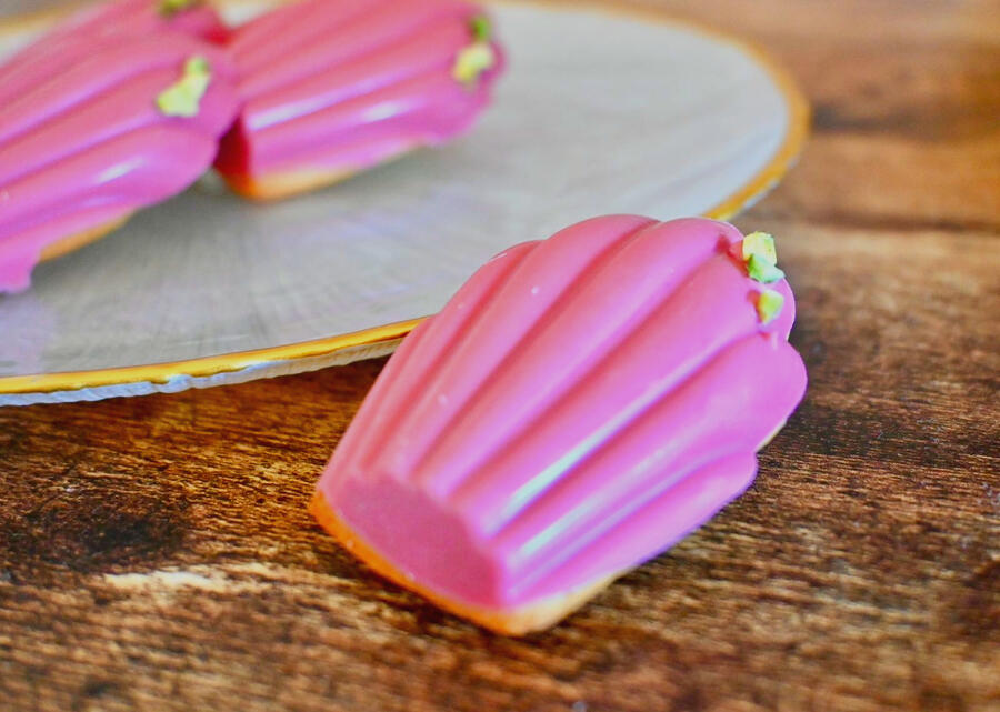 Ruby Chocolate Madeleines
